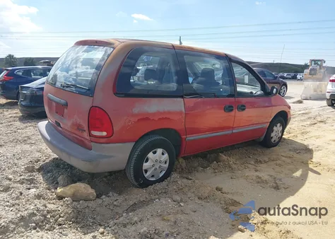2000 Plymouth Voyager z USA, uszkodzony, nr VIN 2P4GP2530YR623592
